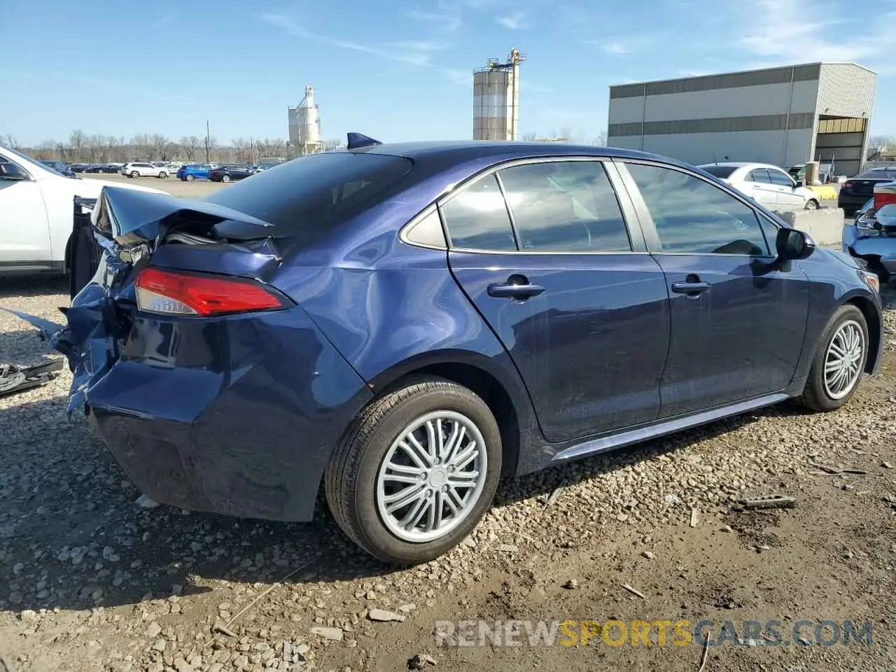 3 Photograph of a damaged car 5YFEPRAE8LP084045 TOYOTA COROLLA 2020