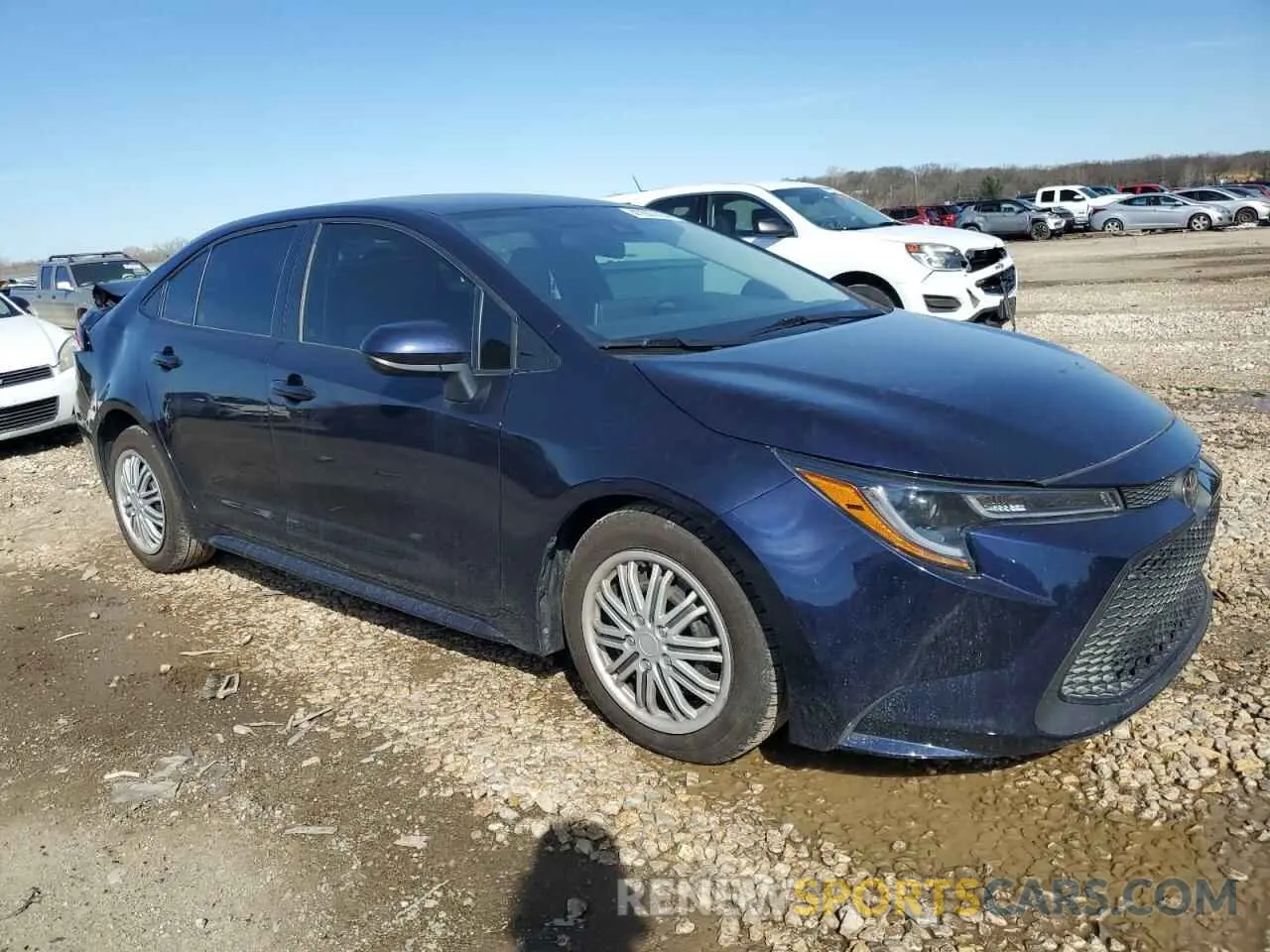 4 Photograph of a damaged car 5YFEPRAE8LP084045 TOYOTA COROLLA 2020