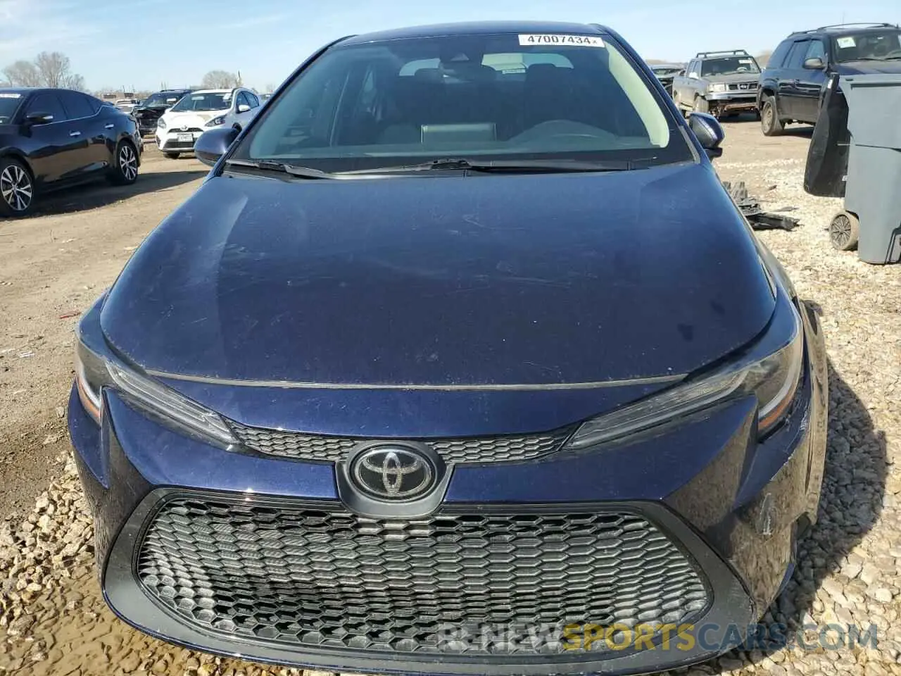 5 Photograph of a damaged car 5YFEPRAE8LP084045 TOYOTA COROLLA 2020