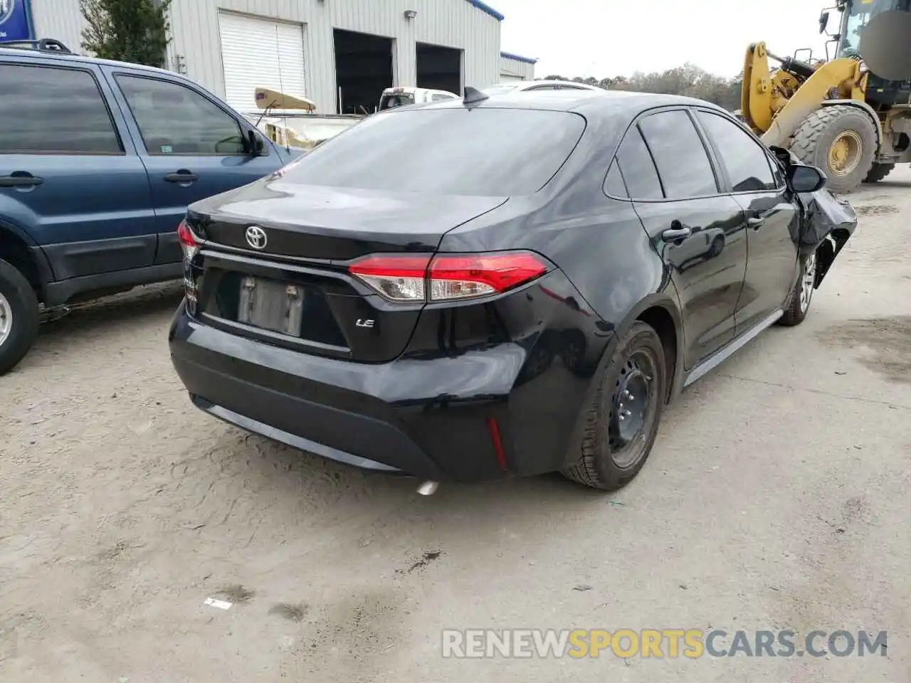 4 Photograph of a damaged car 5YFEPRAE8LP088693 TOYOTA COROLLA 2020