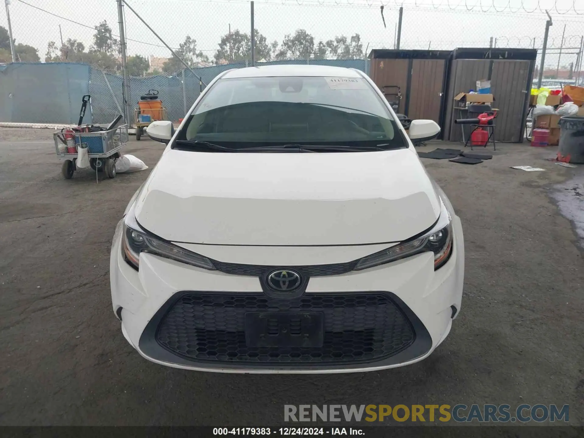 12 Photograph of a damaged car 5YFEPRAE8LP096504 TOYOTA COROLLA 2020