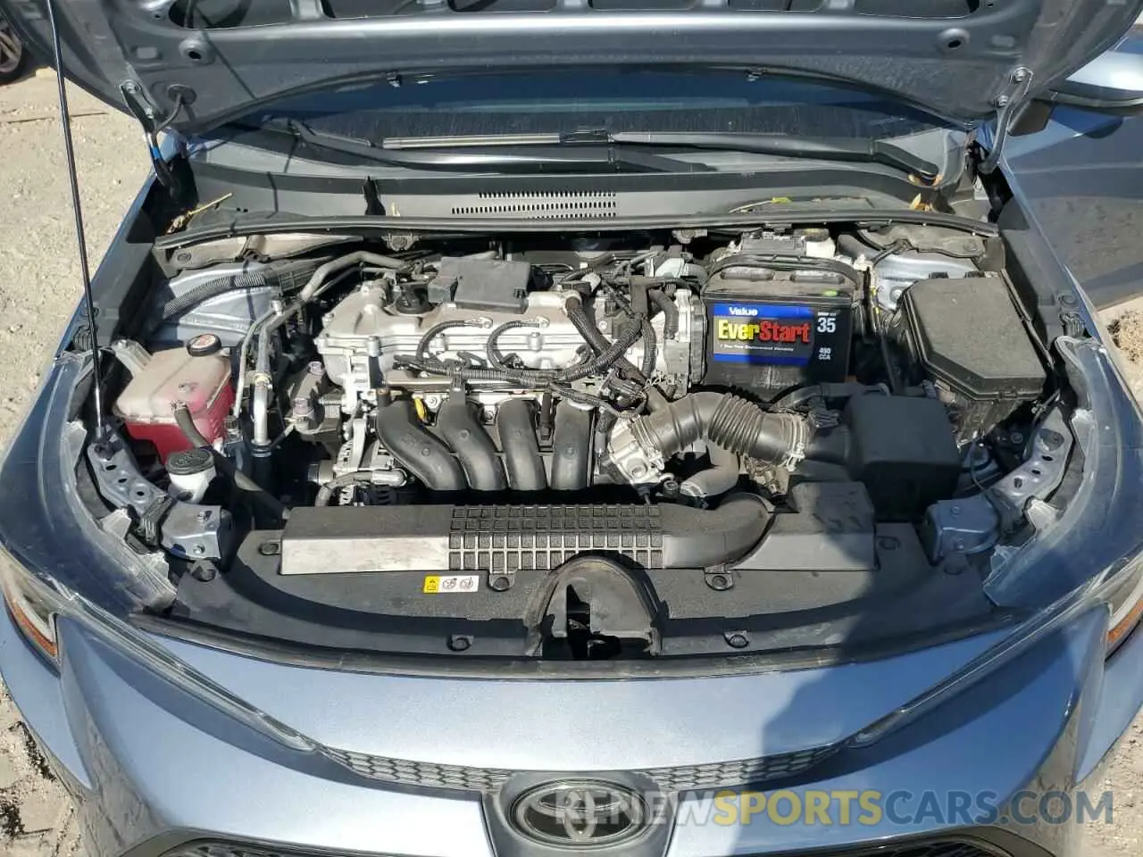 11 Photograph of a damaged car 5YFEPRAE8LP096728 TOYOTA COROLLA 2020