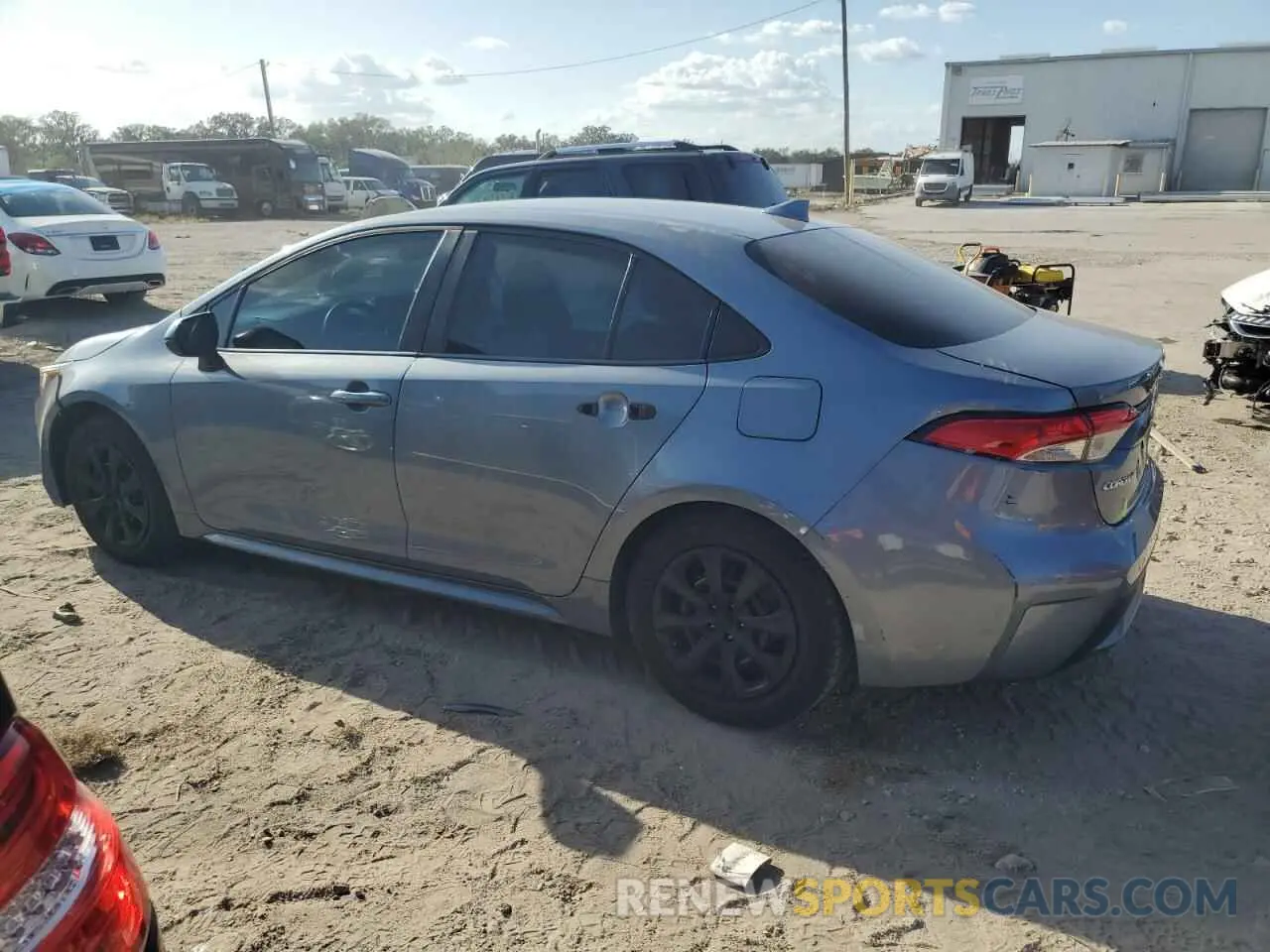 2 Photograph of a damaged car 5YFEPRAE8LP096728 TOYOTA COROLLA 2020