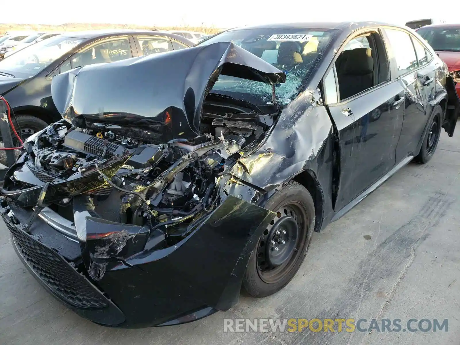 9 Photograph of a damaged car 5YFEPRAE8LP097099 TOYOTA COROLLA 2020