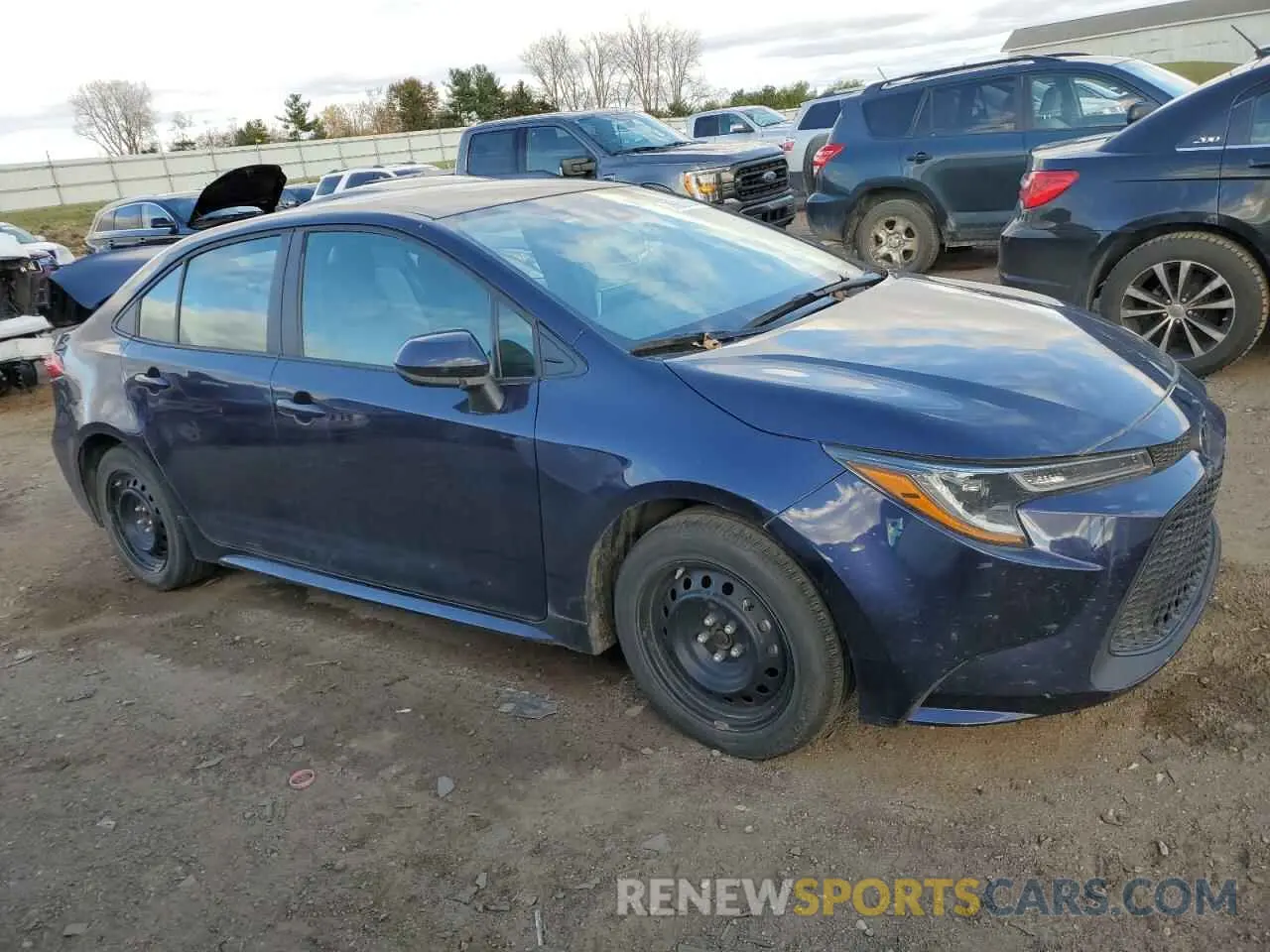 4 Photograph of a damaged car 5YFEPRAE8LP101698 TOYOTA COROLLA 2020