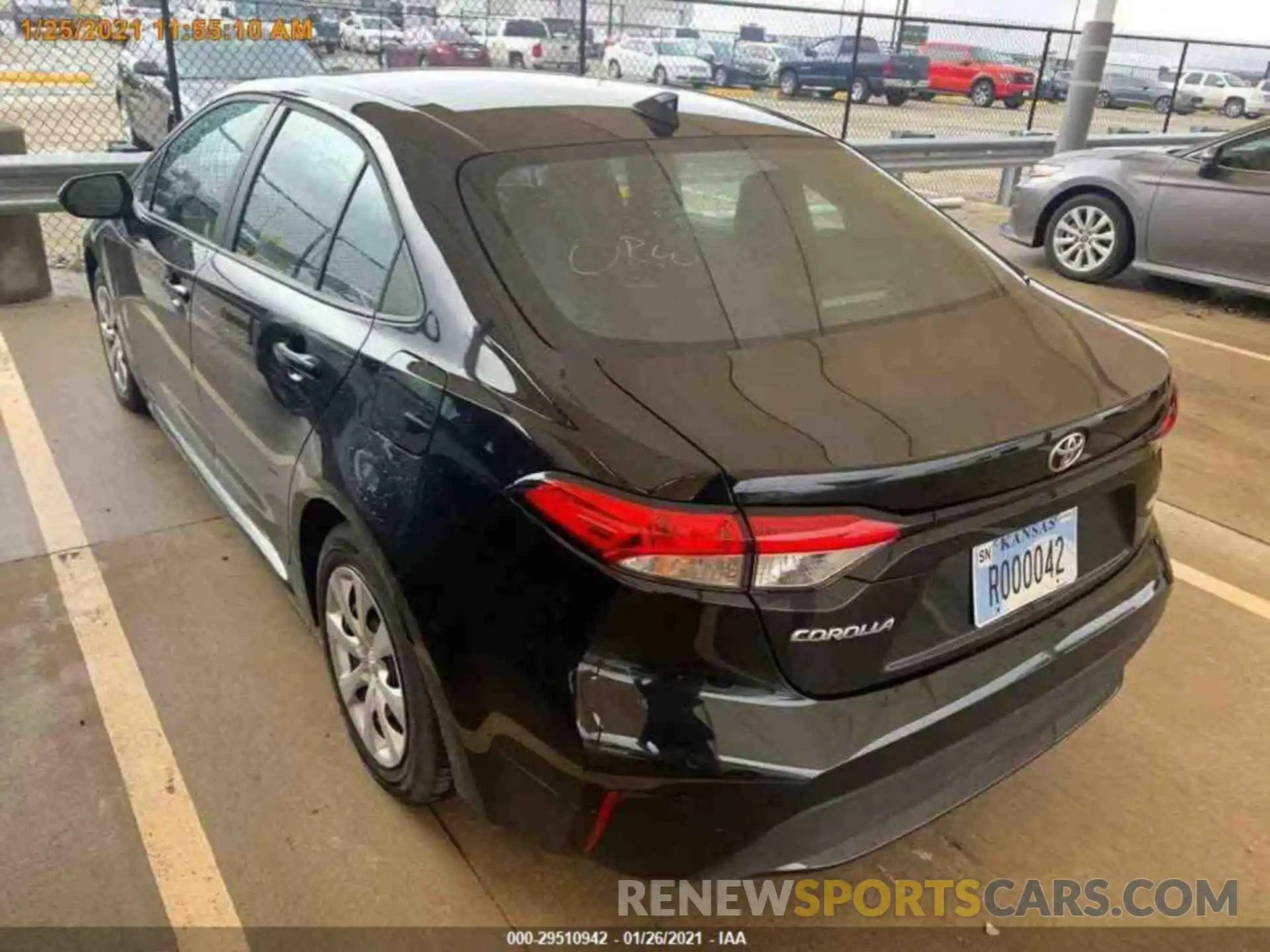 13 Photograph of a damaged car 5YFEPRAE8LP104021 TOYOTA COROLLA 2020