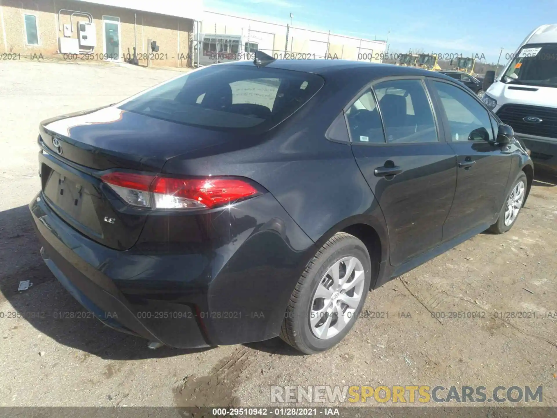 4 Photograph of a damaged car 5YFEPRAE8LP104021 TOYOTA COROLLA 2020