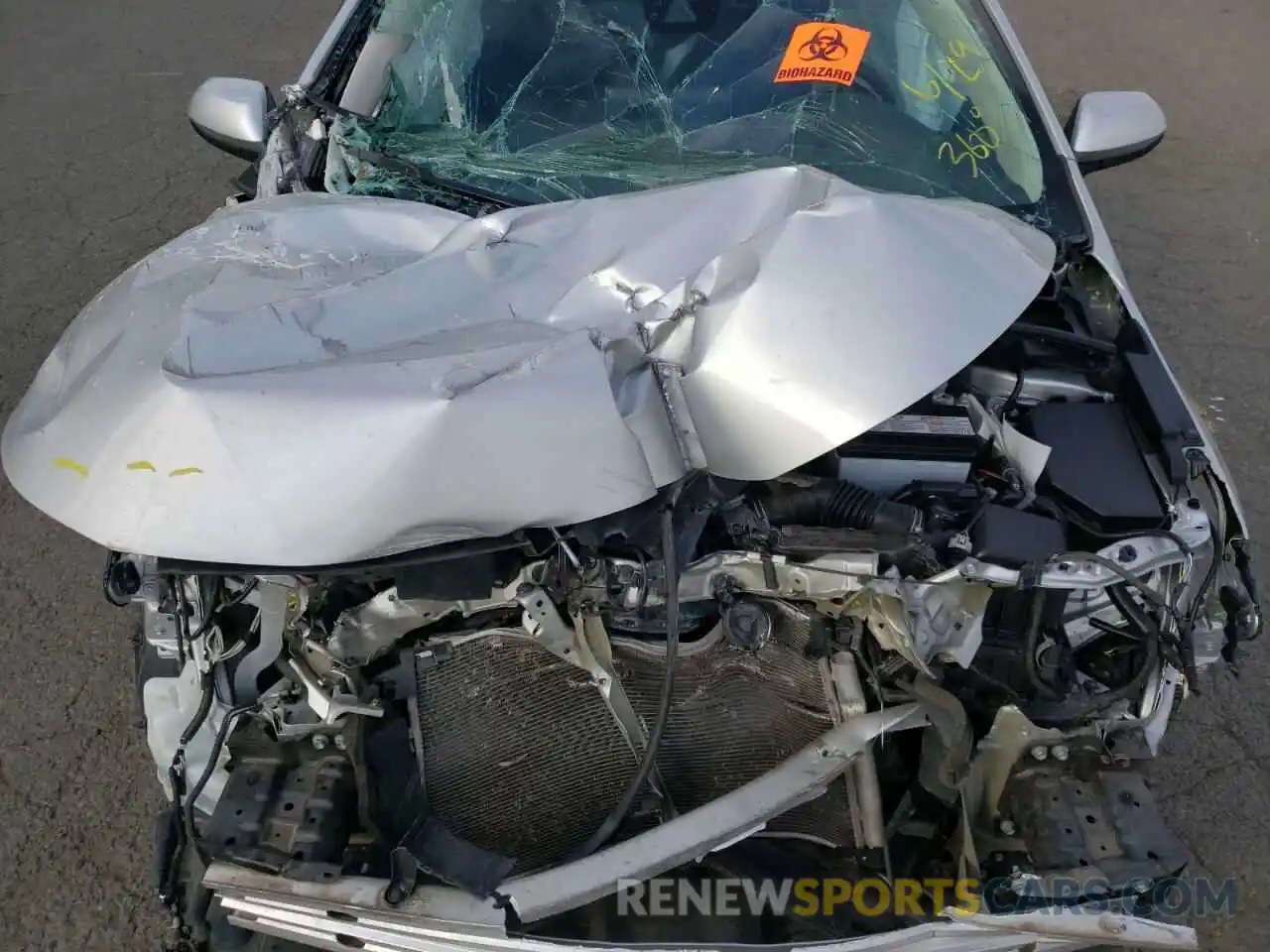 7 Photograph of a damaged car 5YFEPRAE8LP108165 TOYOTA COROLLA 2020