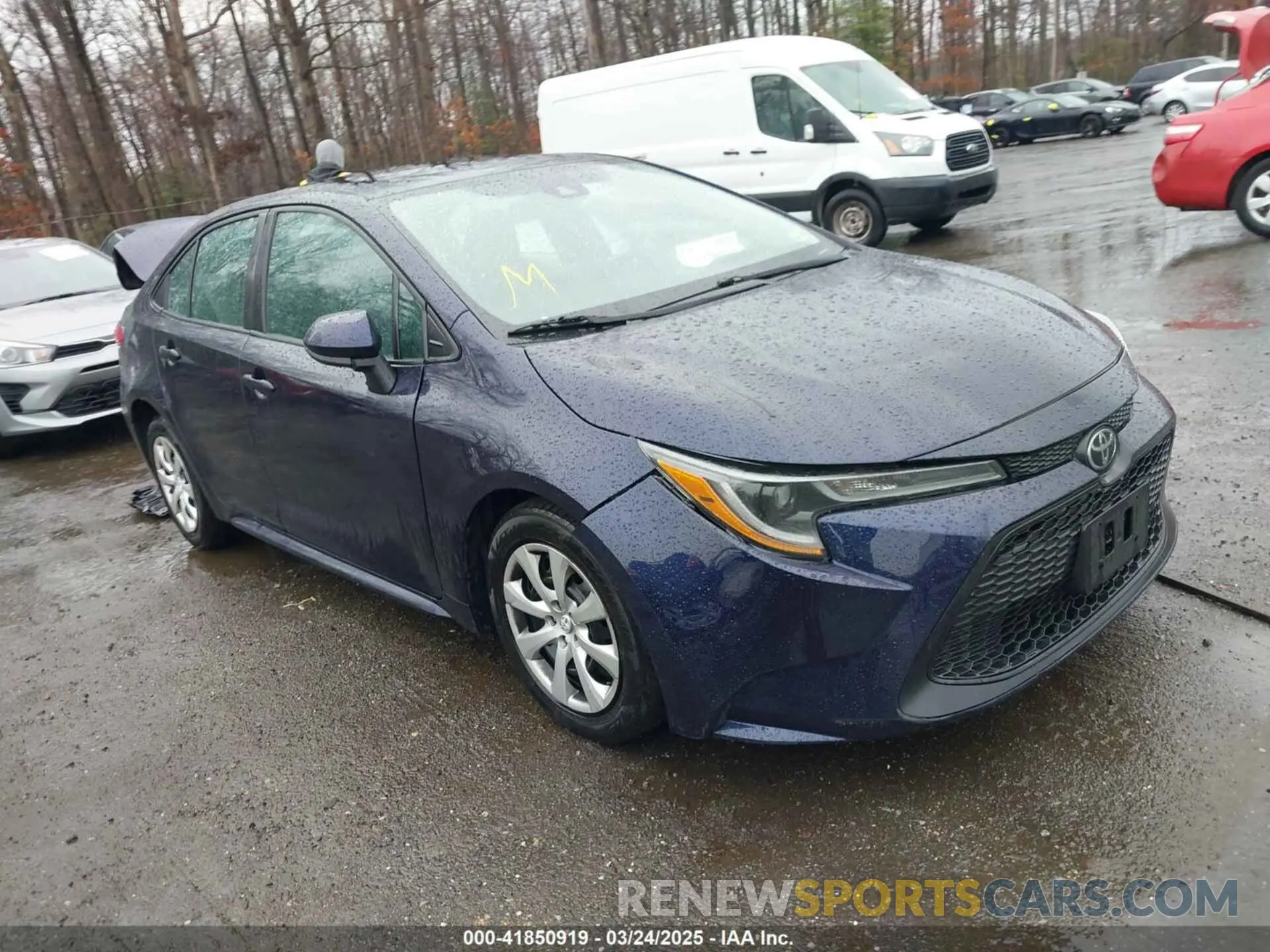 1 Photograph of a damaged car 5YFEPRAE8LP108201 TOYOTA COROLLA 2020