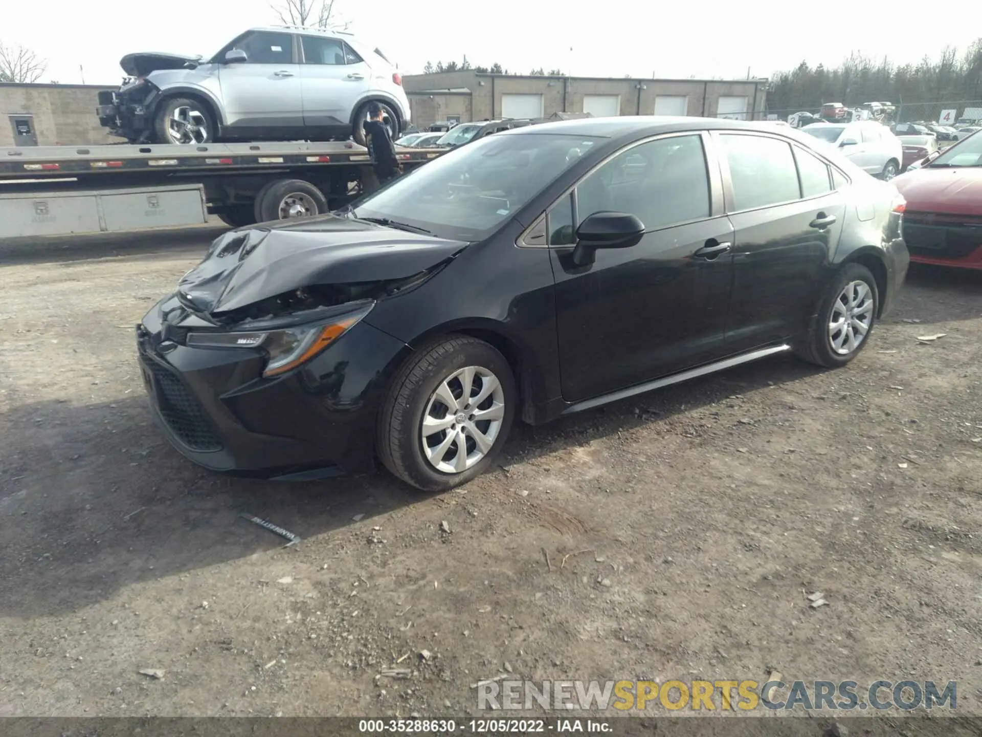 2 Photograph of a damaged car 5YFEPRAE8LP108313 TOYOTA COROLLA 2020
