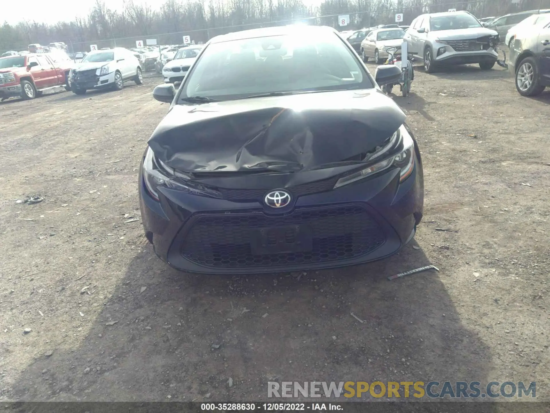 6 Photograph of a damaged car 5YFEPRAE8LP108313 TOYOTA COROLLA 2020