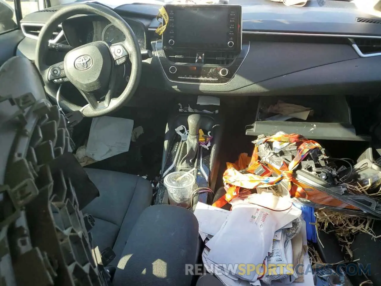 8 Photograph of a damaged car 5YFEPRAE8LP132224 TOYOTA COROLLA 2020