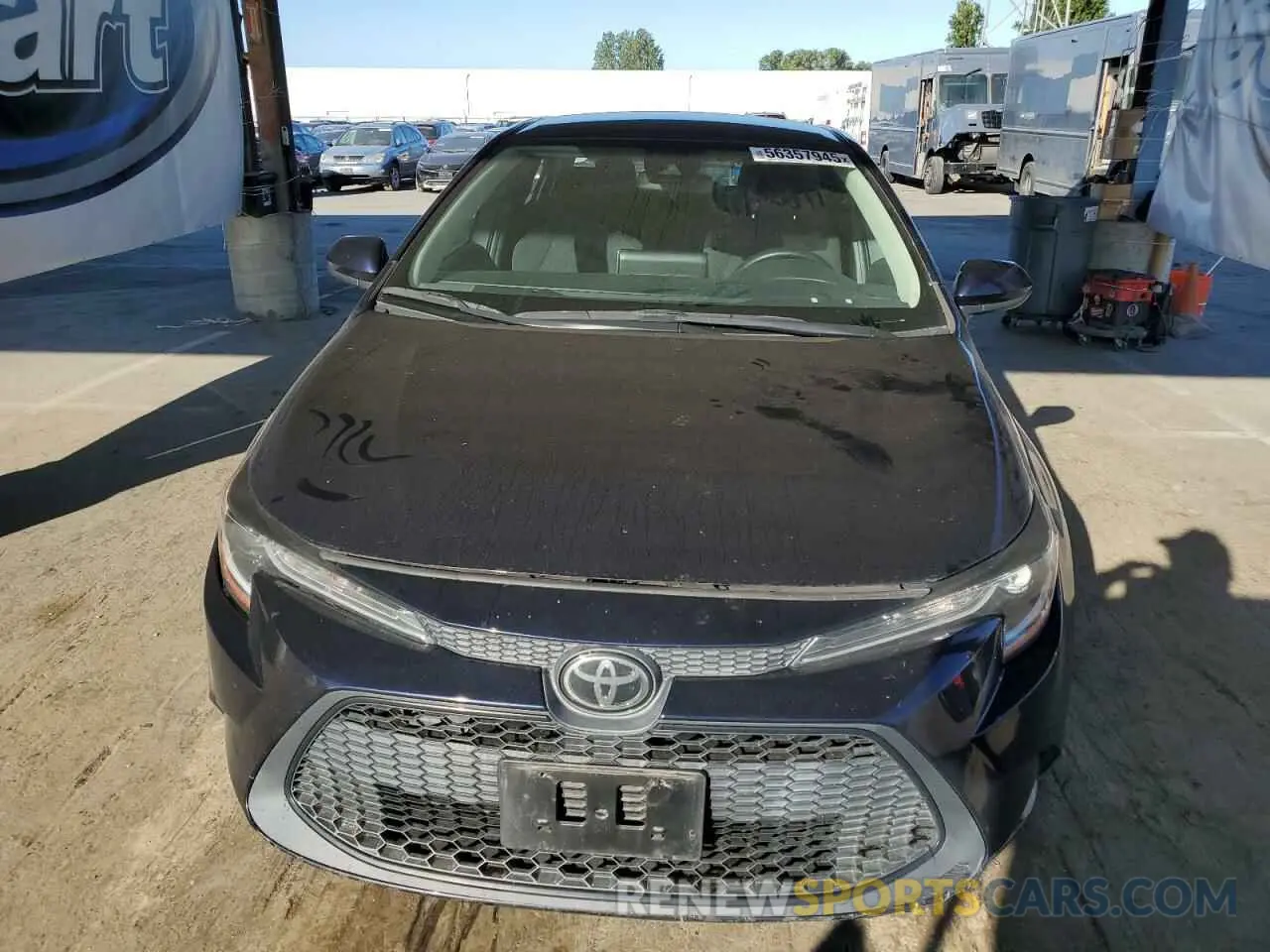 5 Photograph of a damaged car 5YFEPRAE8LP137021 TOYOTA COROLLA 2020