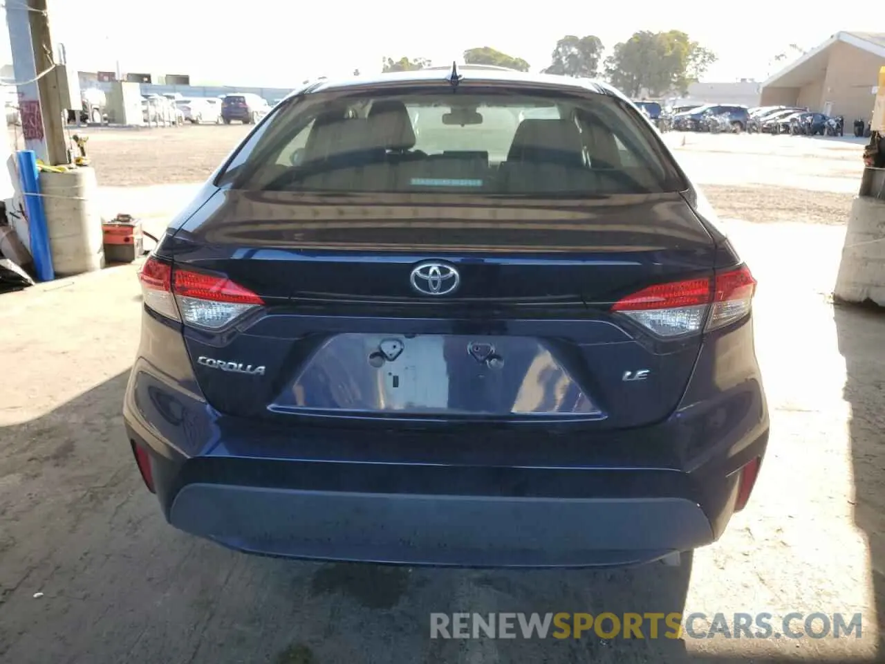 6 Photograph of a damaged car 5YFEPRAE8LP137021 TOYOTA COROLLA 2020
