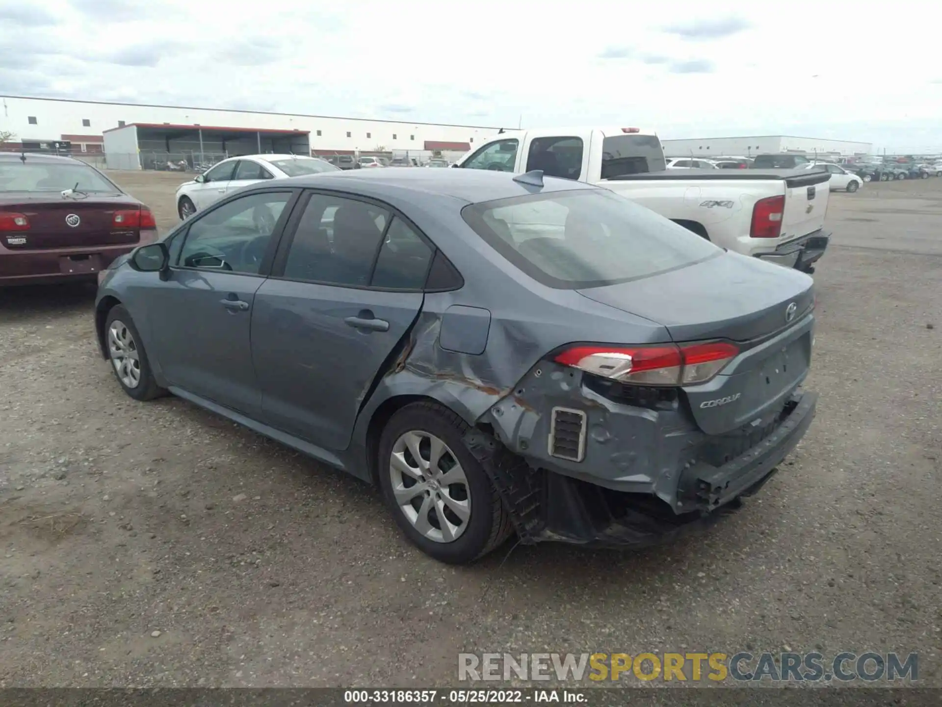 3 Photograph of a damaged car 5YFEPRAE9LP011427 TOYOTA COROLLA 2020