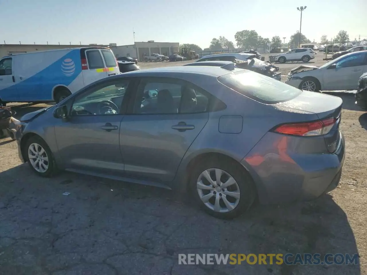2 Photograph of a damaged car 5YFEPRAE9LP020371 TOYOTA COROLLA 2020