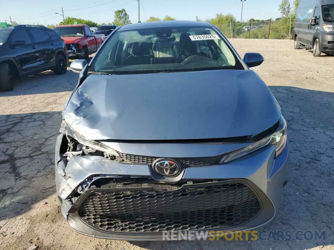 5 Photograph of a damaged car 5YFEPRAE9LP020371 TOYOTA COROLLA 2020