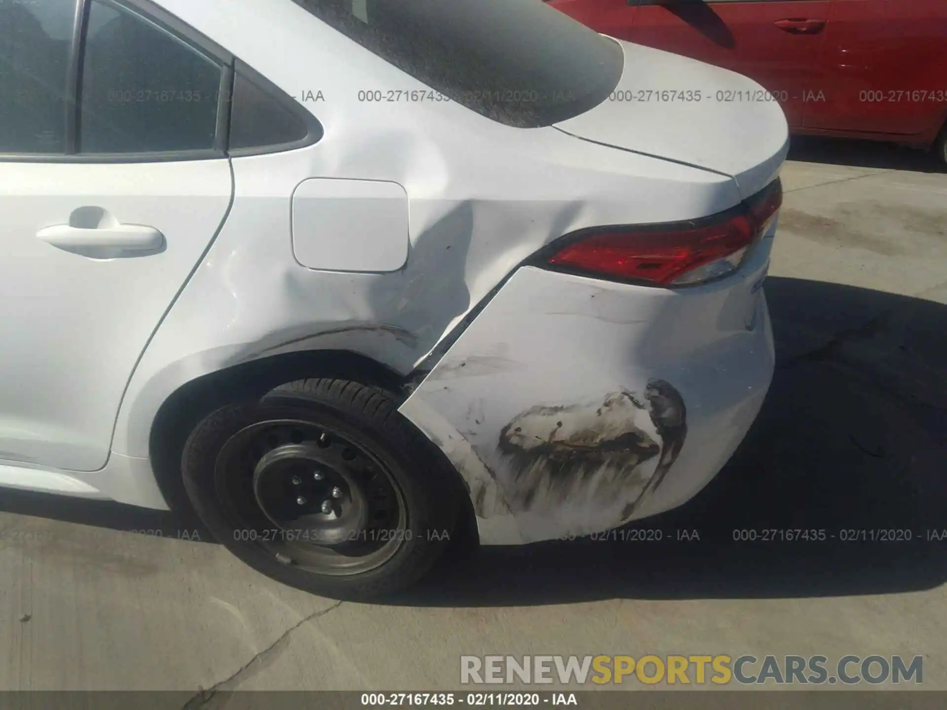 6 Photograph of a damaged car 5YFEPRAE9LP021908 TOYOTA COROLLA 2020