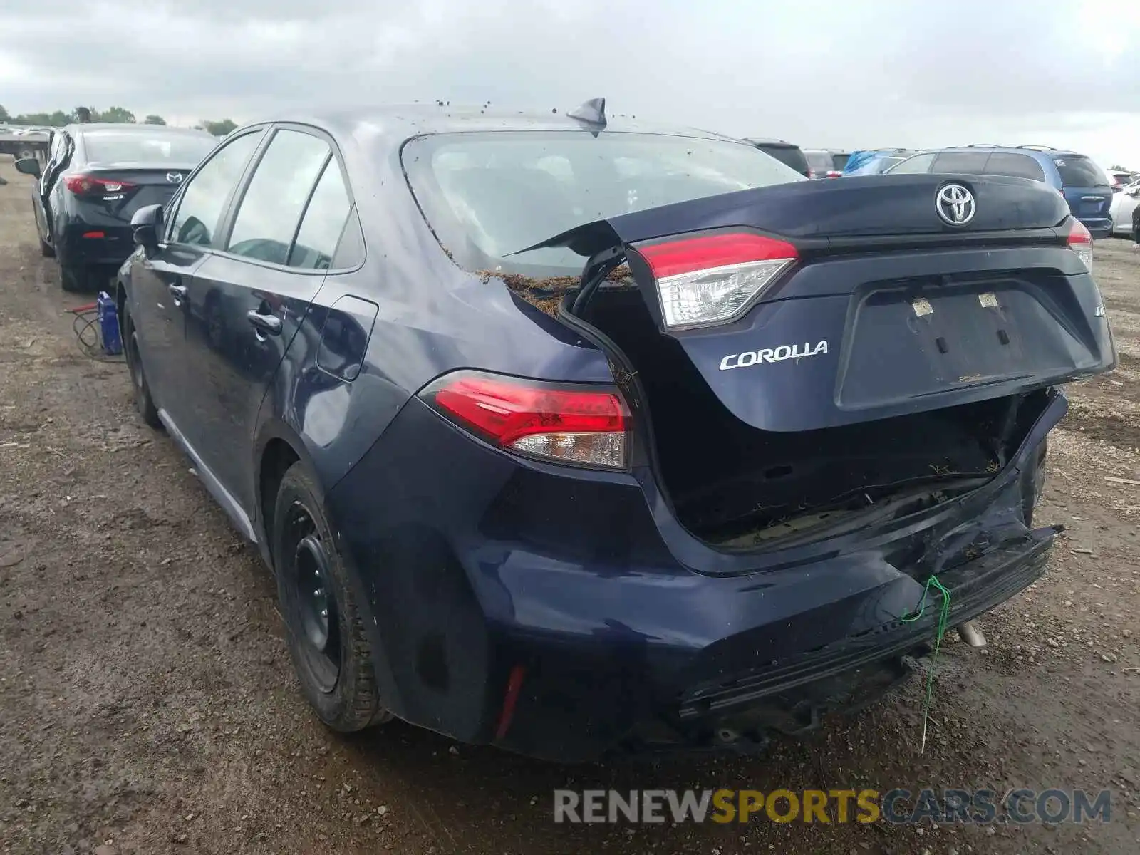 3 Photograph of a damaged car 5YFEPRAE9LP022220 TOYOTA COROLLA 2020