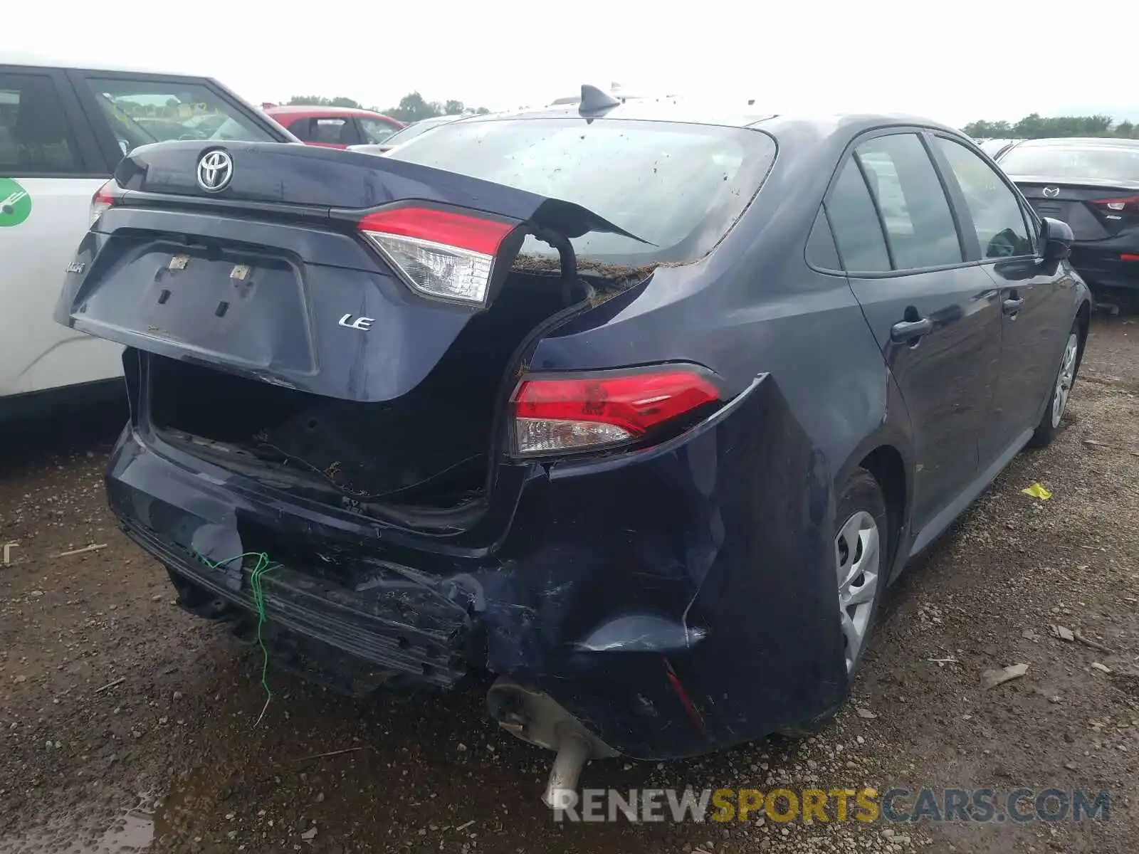 4 Photograph of a damaged car 5YFEPRAE9LP022220 TOYOTA COROLLA 2020