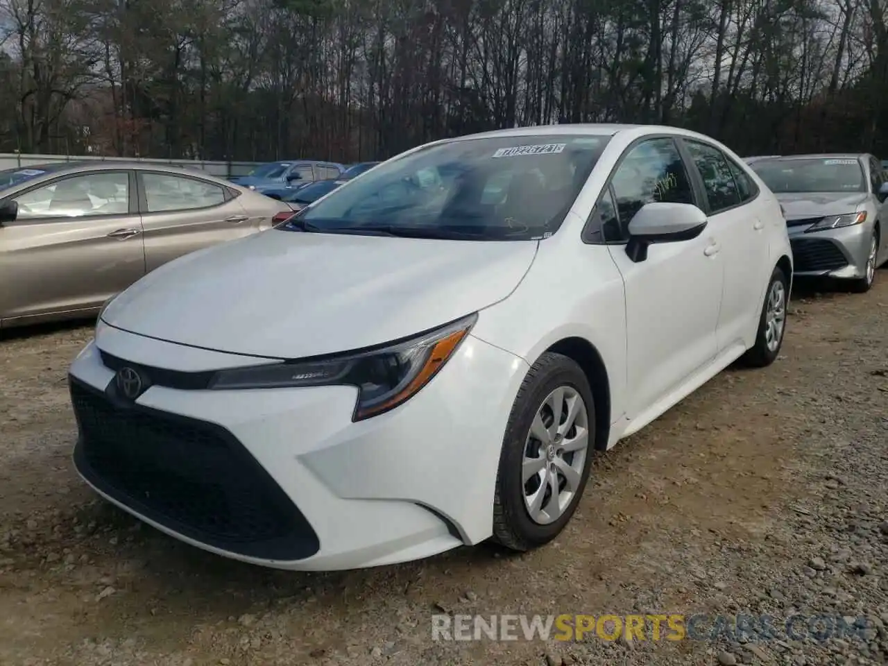 2 Photograph of a damaged car 5YFEPRAE9LP024730 TOYOTA COROLLA 2020