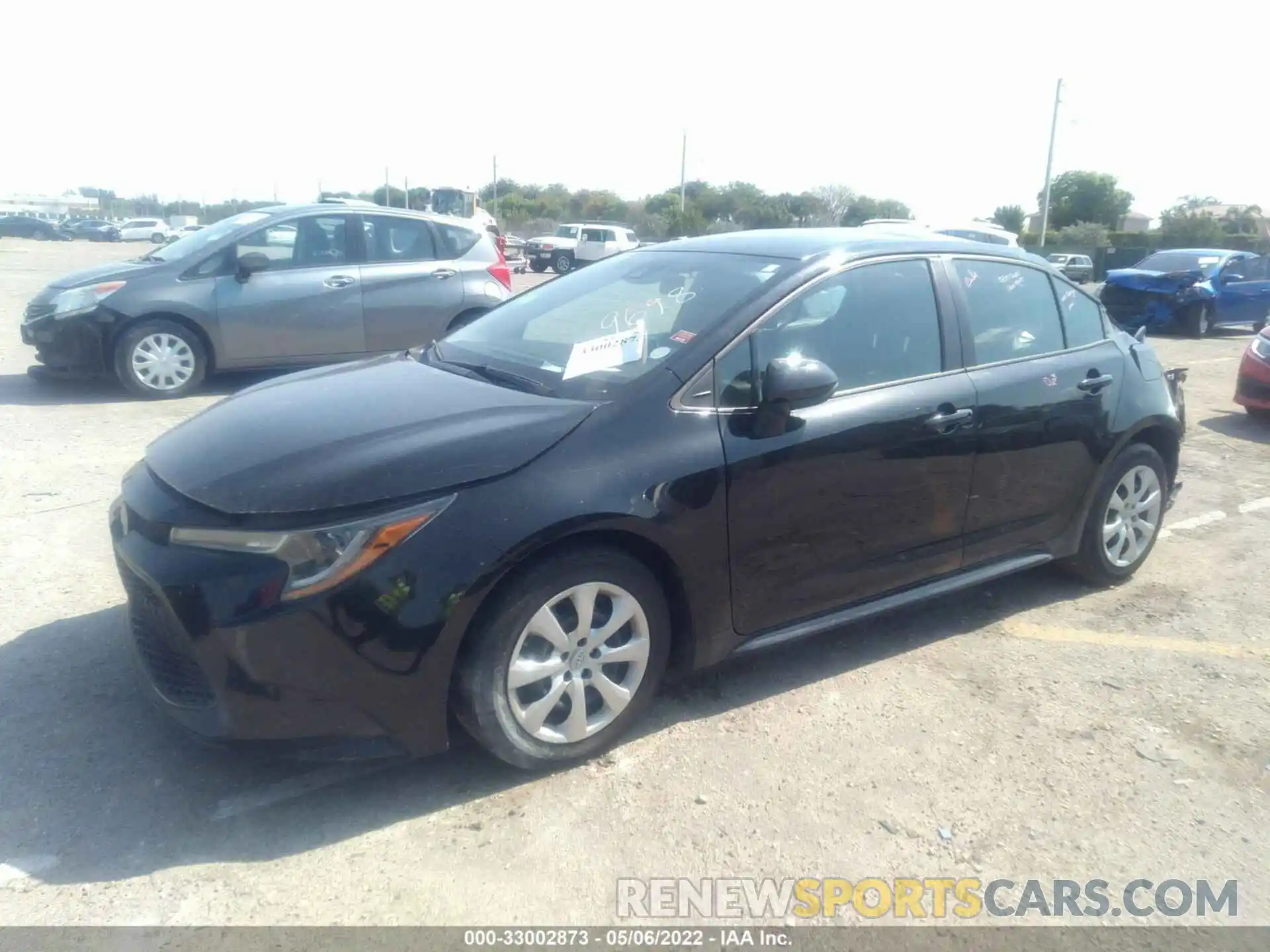 2 Photograph of a damaged car 5YFEPRAE9LP029698 TOYOTA COROLLA 2020