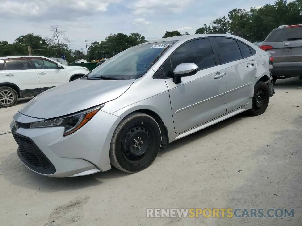 1 Photograph of a damaged car 5YFEPRAE9LP030205 TOYOTA COROLLA 2020