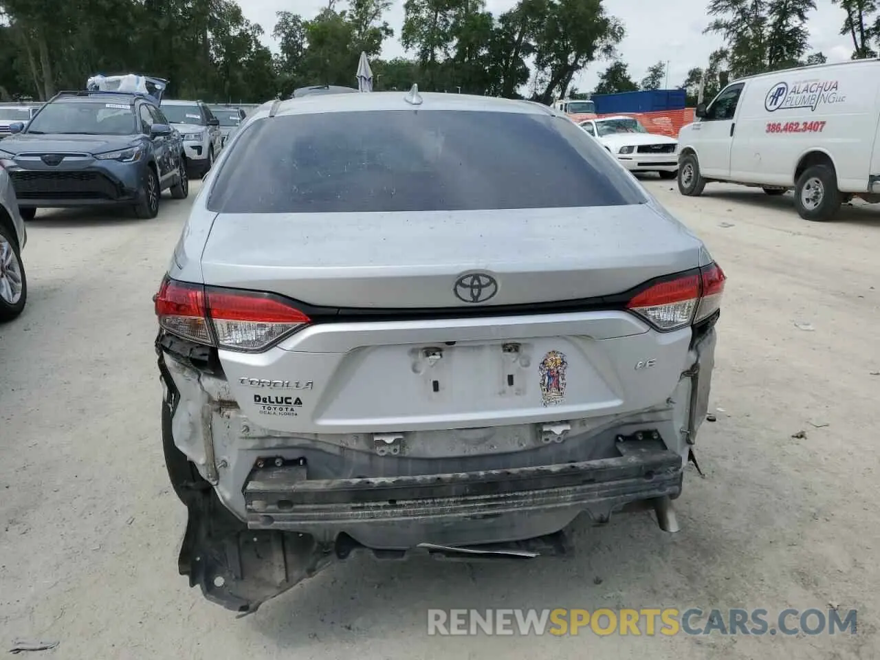 6 Photograph of a damaged car 5YFEPRAE9LP030205 TOYOTA COROLLA 2020