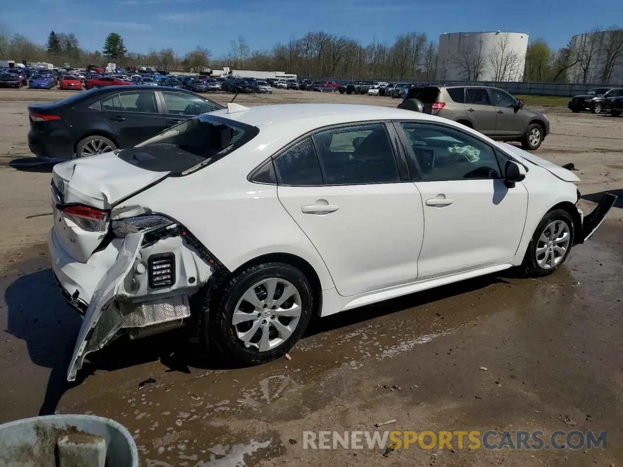 3 Photograph of a damaged car 5YFEPRAE9LP043116 TOYOTA COROLLA 2020