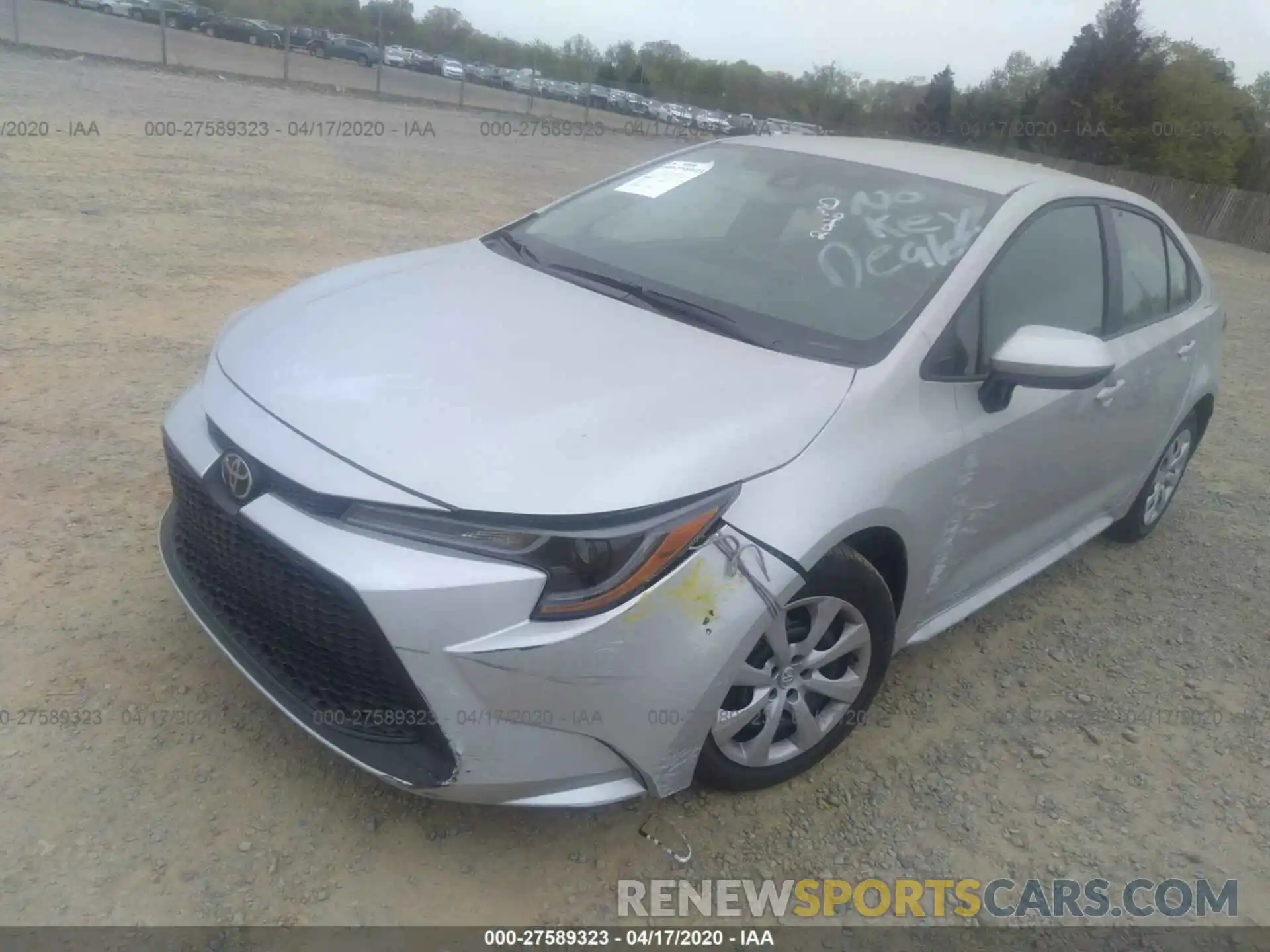 6 Photograph of a damaged car 5YFEPRAE9LP047442 TOYOTA COROLLA 2020