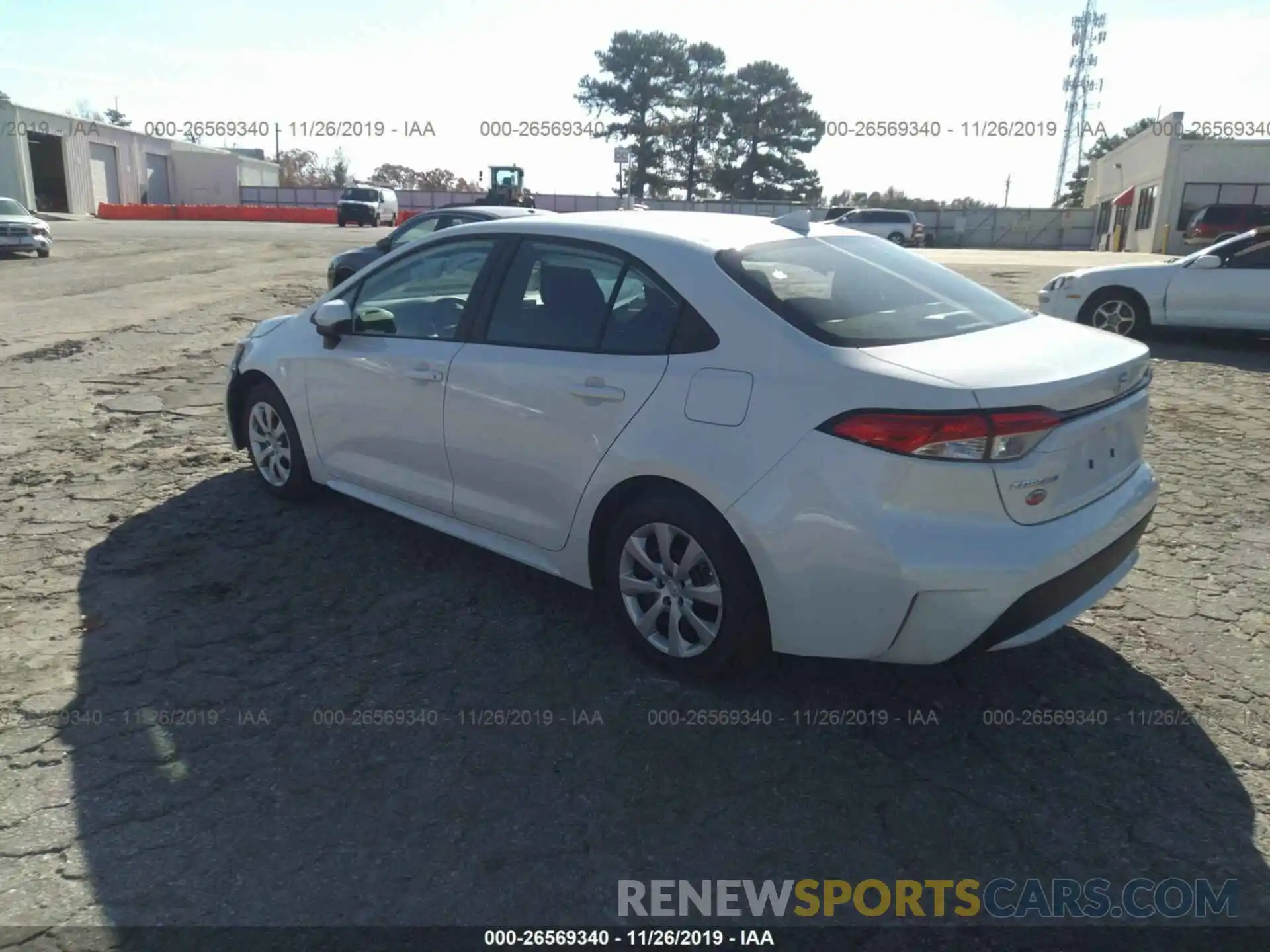 3 Photograph of a damaged car 5YFEPRAE9LP055931 TOYOTA COROLLA 2020