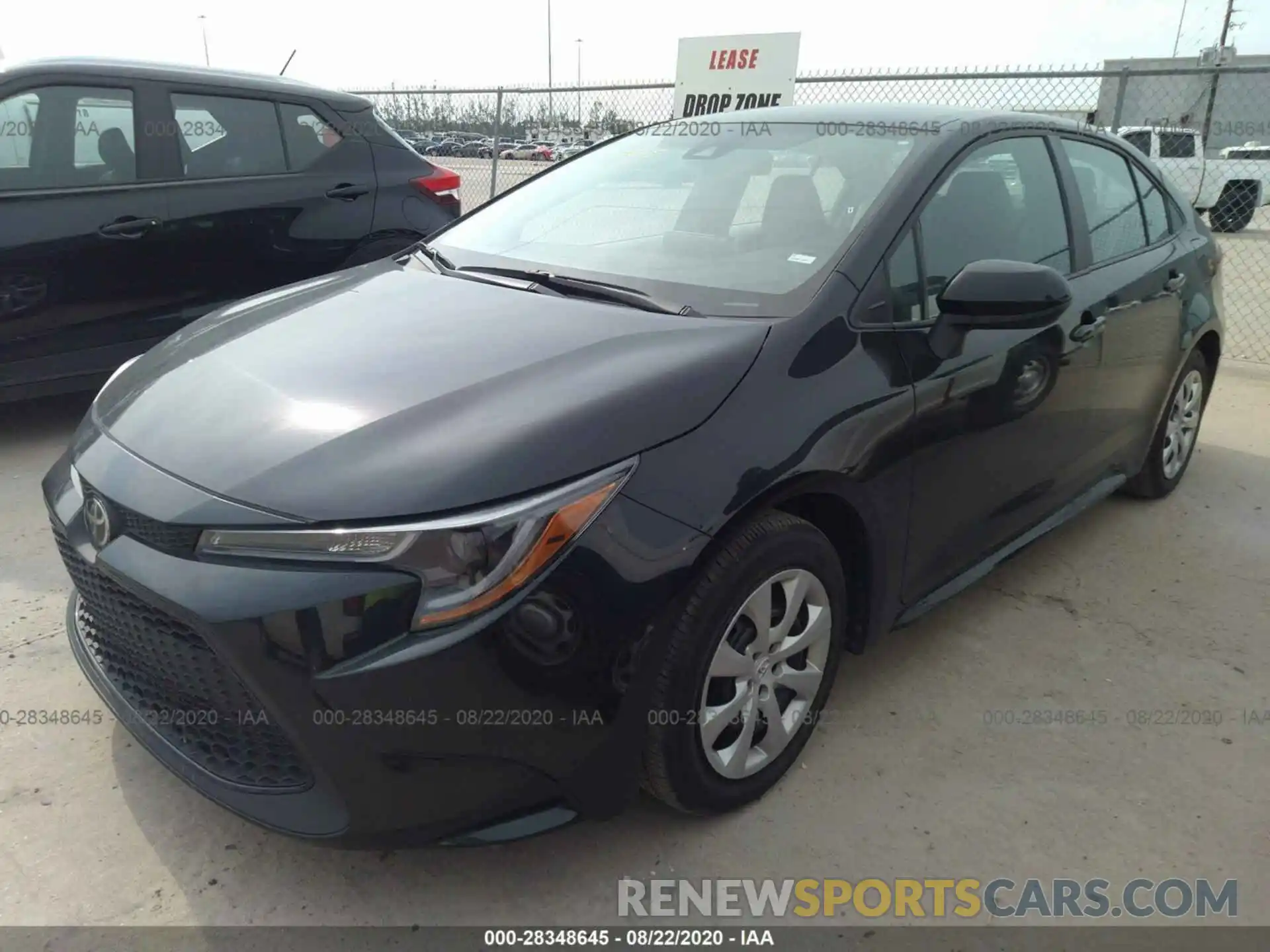 2 Photograph of a damaged car 5YFEPRAE9LP066976 TOYOTA COROLLA 2020