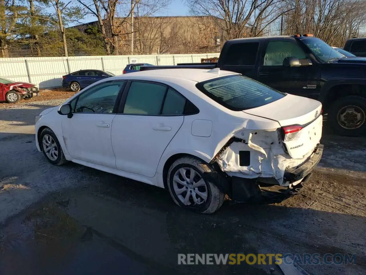 2 Photograph of a damaged car 5YFEPRAE9LP068887 TOYOTA COROLLA 2020