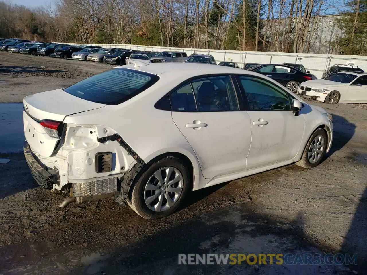 3 Photograph of a damaged car 5YFEPRAE9LP068887 TOYOTA COROLLA 2020