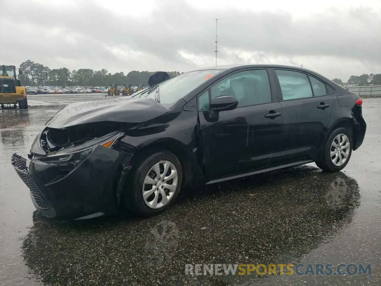 1 Photograph of a damaged car 5YFEPRAE9LP074205 TOYOTA COROLLA 2020