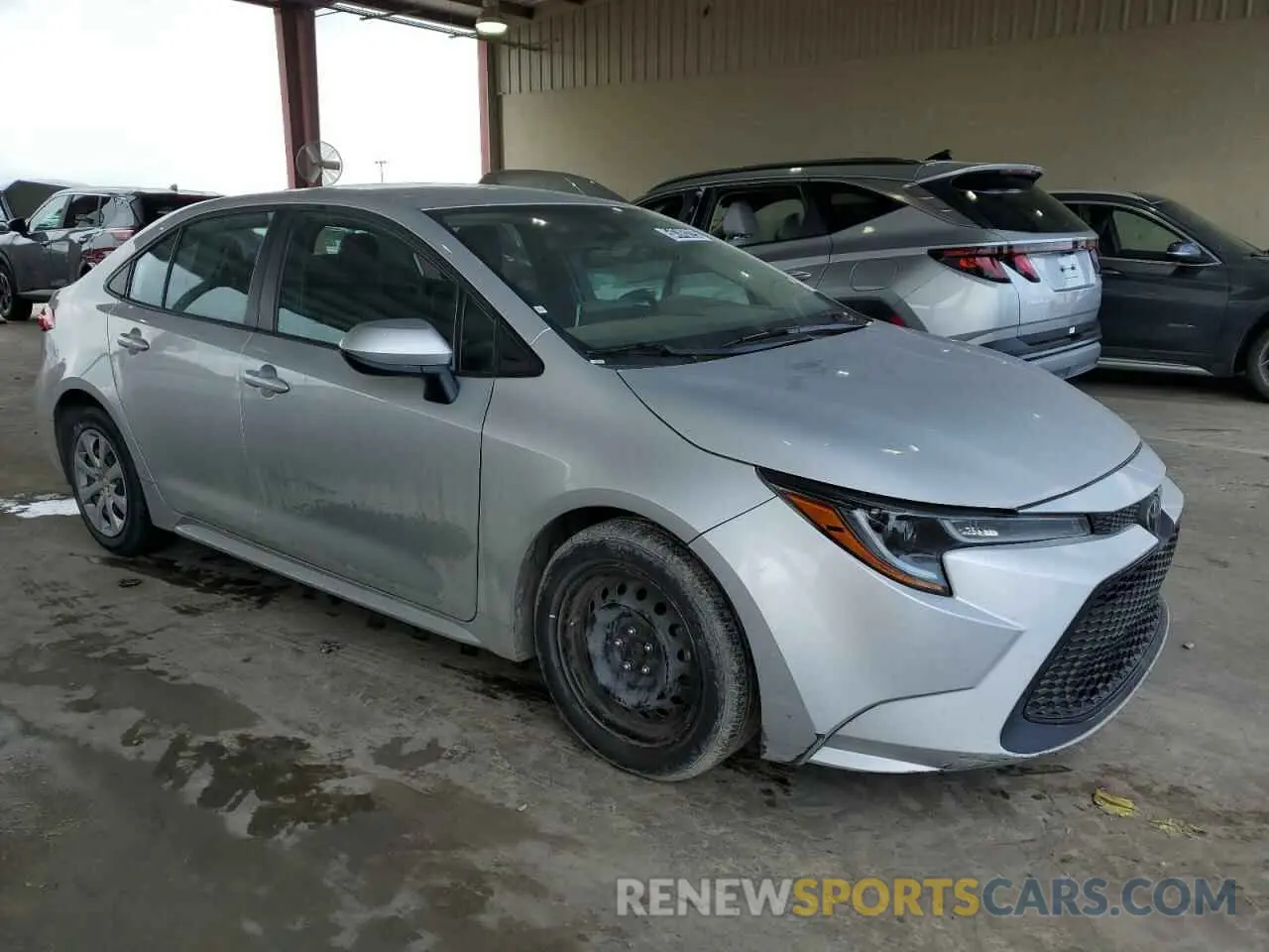 4 Photograph of a damaged car 5YFEPRAE9LP074298 TOYOTA COROLLA 2020