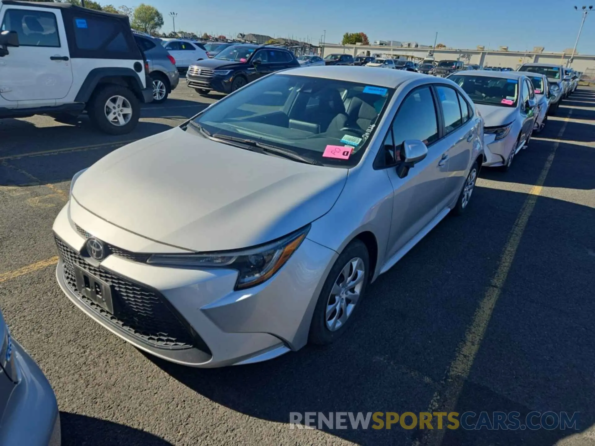 7 Photograph of a damaged car 5YFEPRAE9LP076133 TOYOTA COROLLA 2020