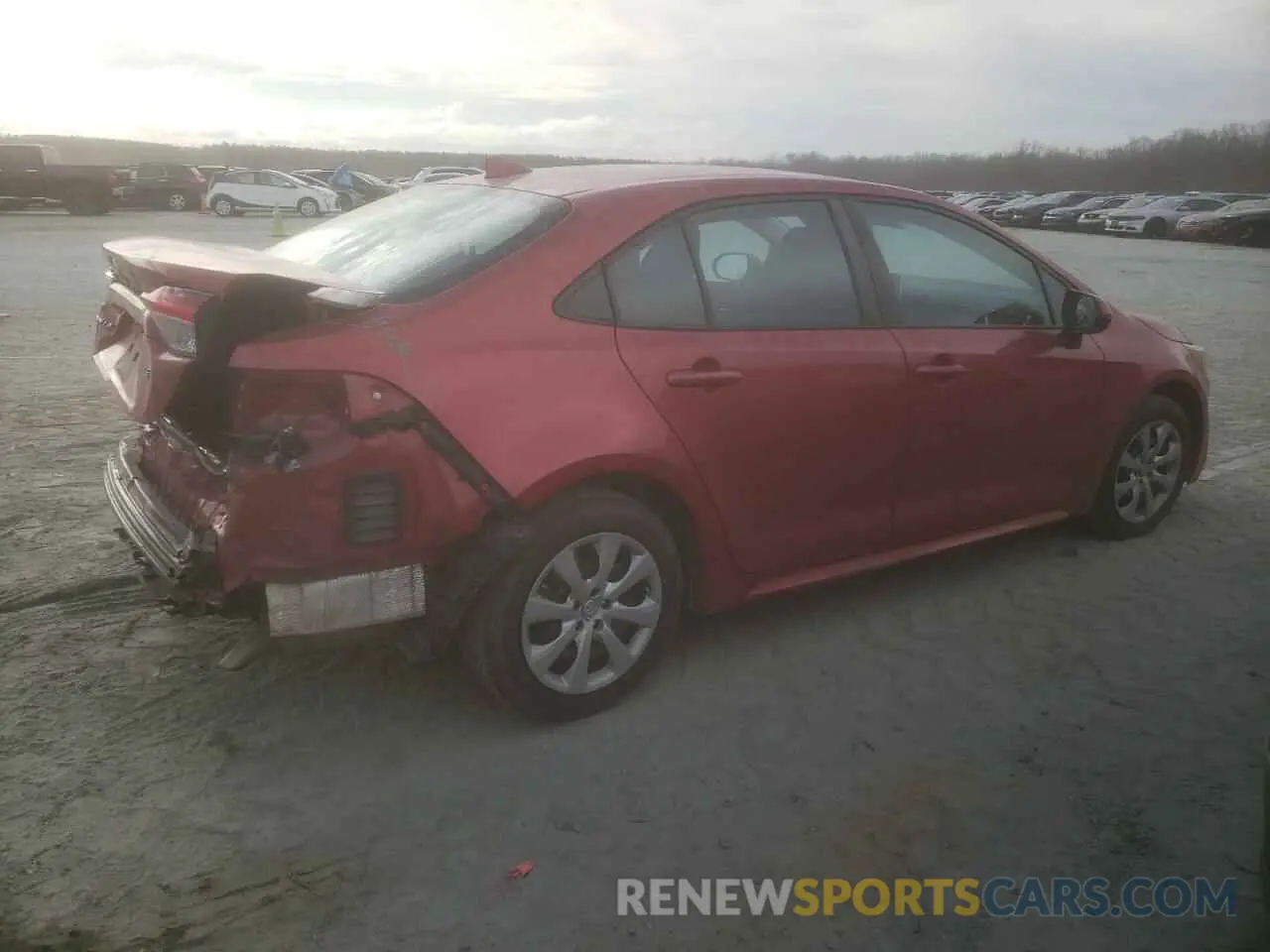 3 Photograph of a damaged car 5YFEPRAE9LP078674 TOYOTA COROLLA 2020