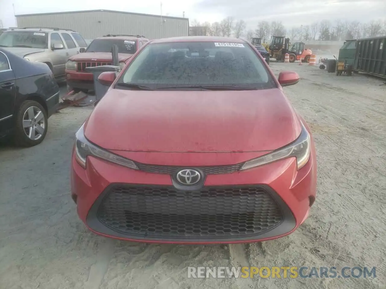 5 Photograph of a damaged car 5YFEPRAE9LP078674 TOYOTA COROLLA 2020