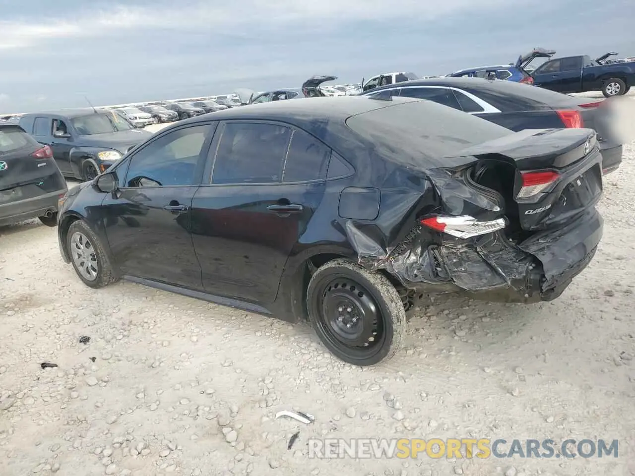 2 Photograph of a damaged car 5YFEPRAE9LP084541 TOYOTA COROLLA 2020