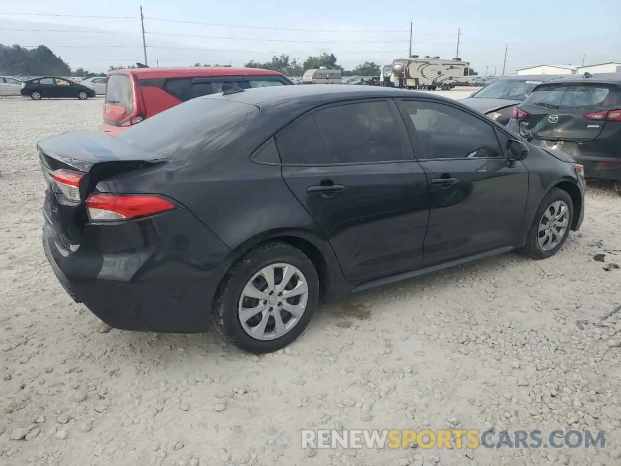 3 Photograph of a damaged car 5YFEPRAE9LP084541 TOYOTA COROLLA 2020