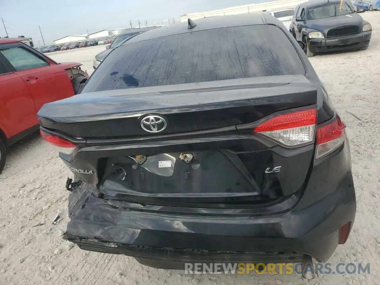 6 Photograph of a damaged car 5YFEPRAE9LP084541 TOYOTA COROLLA 2020