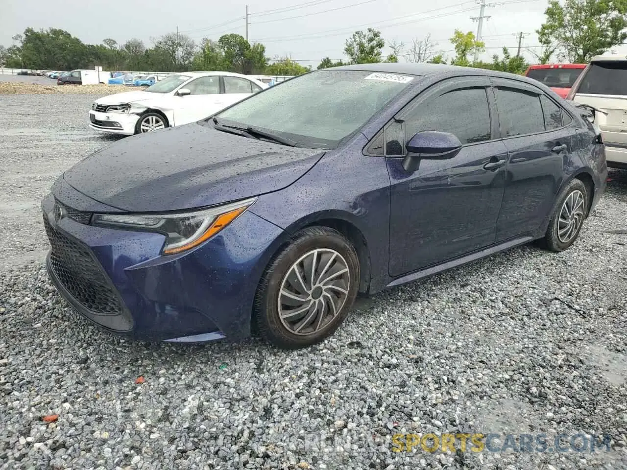 1 Photograph of a damaged car 5YFEPRAE9LP106800 TOYOTA COROLLA 2020