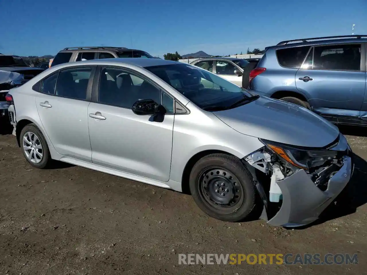 4 Photograph of a damaged car 5YFEPRAE9LP107347 TOYOTA COROLLA 2020