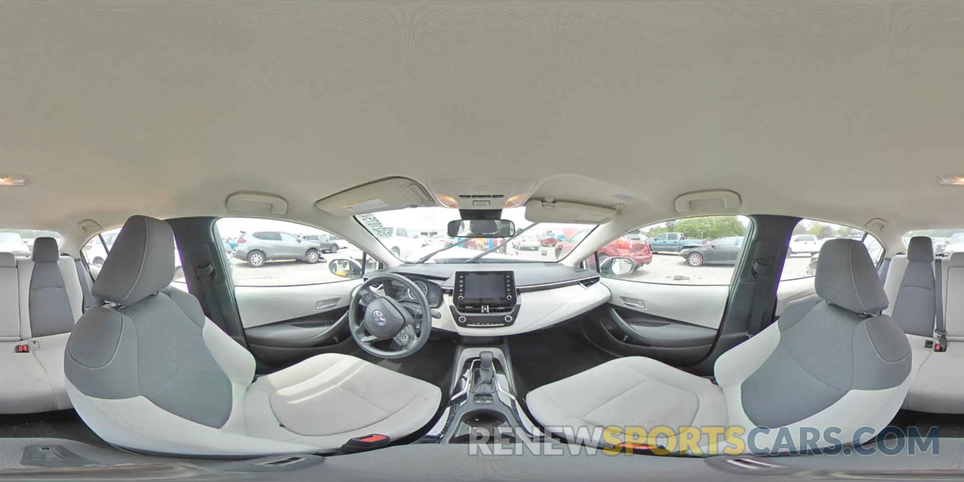 14 Photograph of a damaged car 5YFEPRAE9LP107526 TOYOTA COROLLA 2020