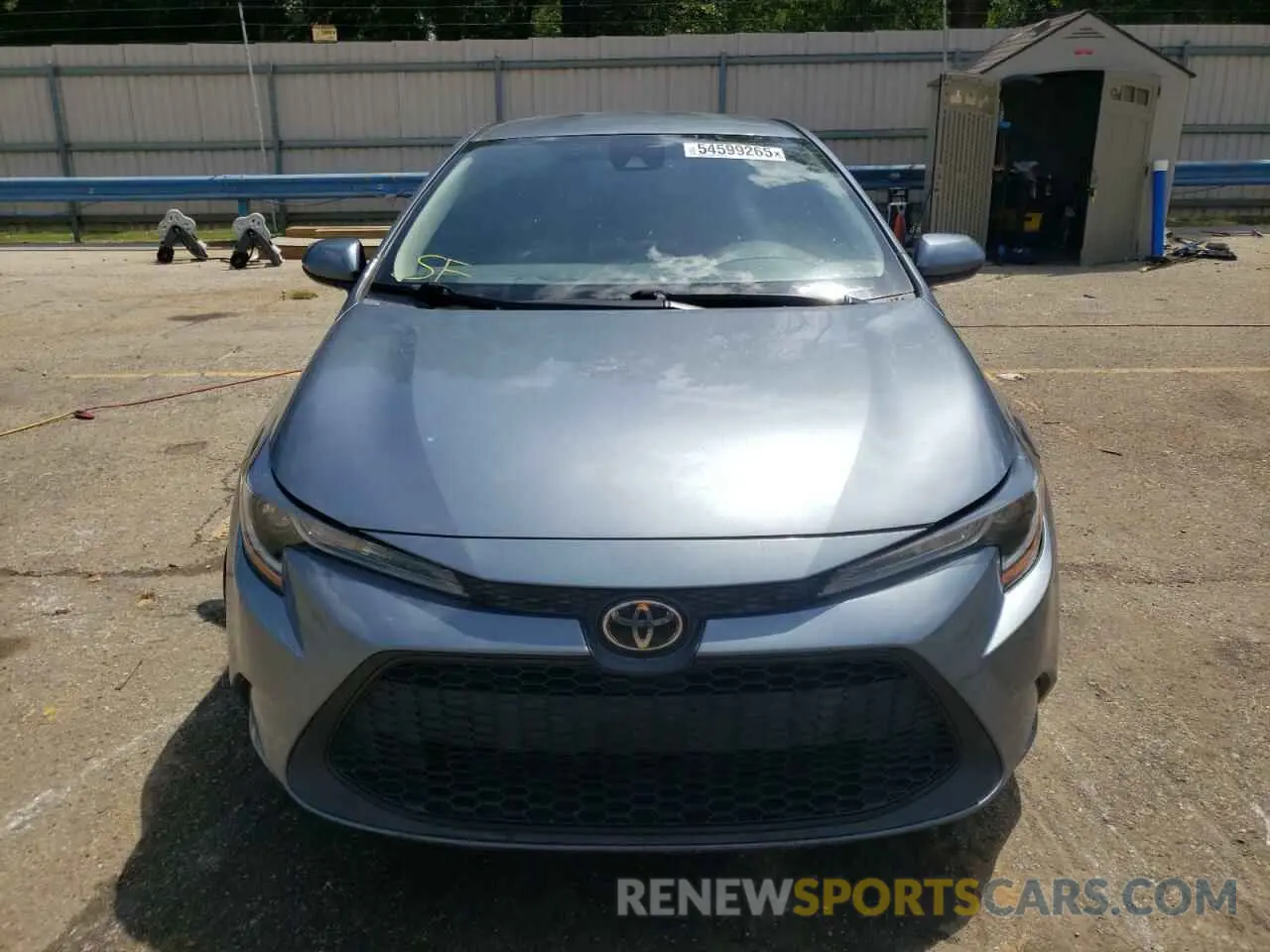 5 Photograph of a damaged car 5YFEPRAE9LP107543 TOYOTA COROLLA 2020
