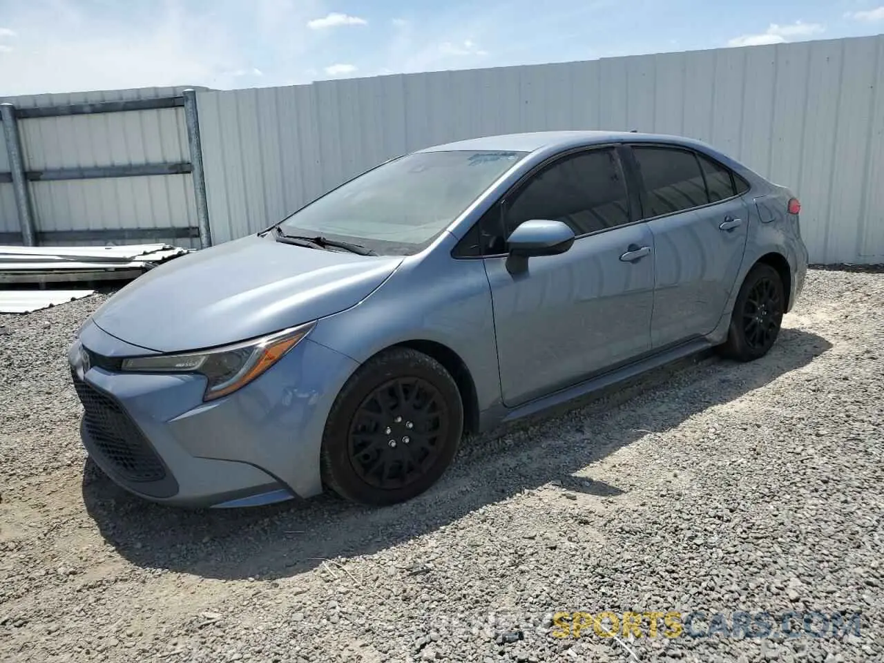 1 Photograph of a damaged car 5YFEPRAE9LP110698 TOYOTA COROLLA 2020