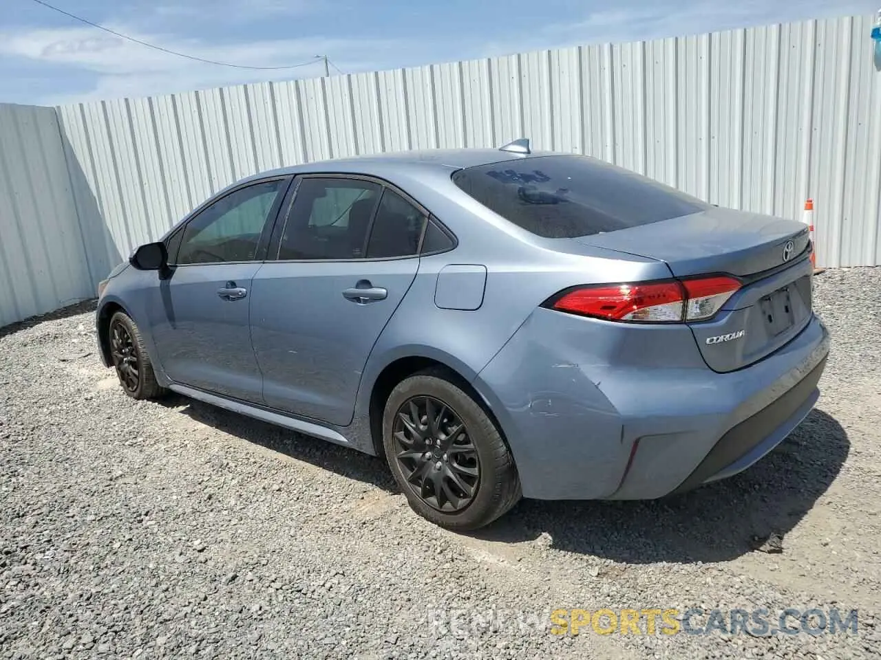 2 Photograph of a damaged car 5YFEPRAE9LP110698 TOYOTA COROLLA 2020