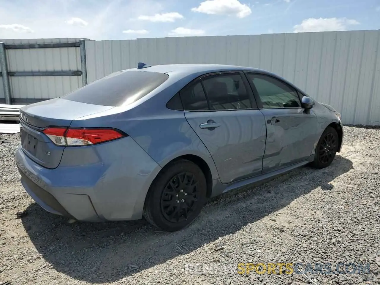 3 Photograph of a damaged car 5YFEPRAE9LP110698 TOYOTA COROLLA 2020