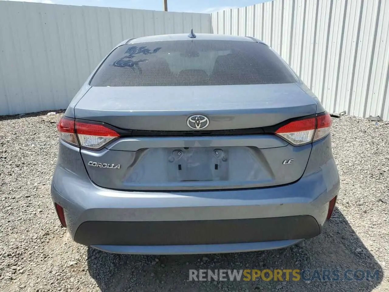 6 Photograph of a damaged car 5YFEPRAE9LP110698 TOYOTA COROLLA 2020
